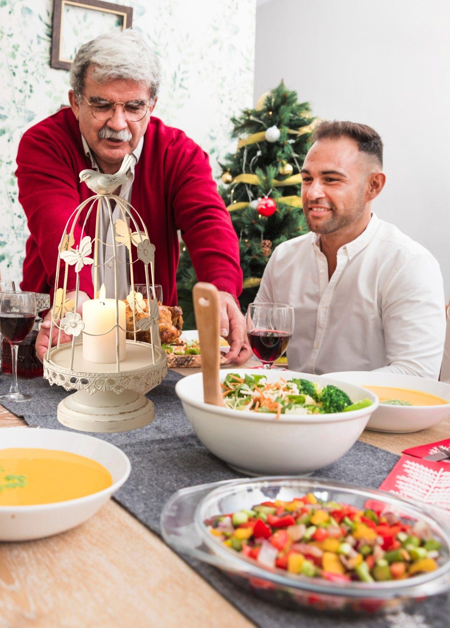 Portavelas Jaula Pájaros Multifunción Decorativo 38cm Jhn-5