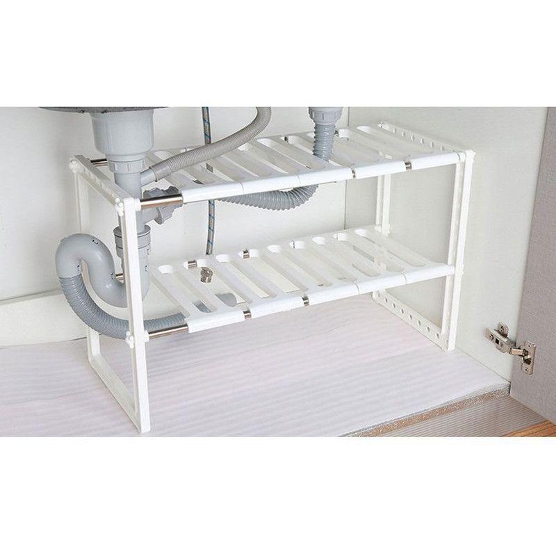Organizador Almacenamiento Cocina Estante Extensible Rondon-1
