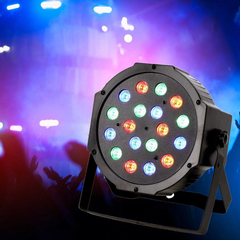 Luces RGB Remoto Iluminación Navidad Fiesta DJ Club Rondon-8