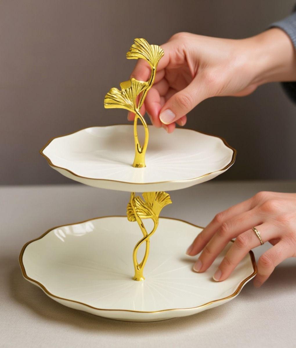 Frutero Decorativo Soporte Multifuncional Mesa Adorno Jhn-5