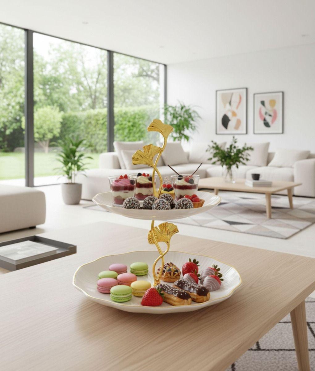 Frutero Decorativo Soporte Multifuncional Mesa Adorno Jhn-8