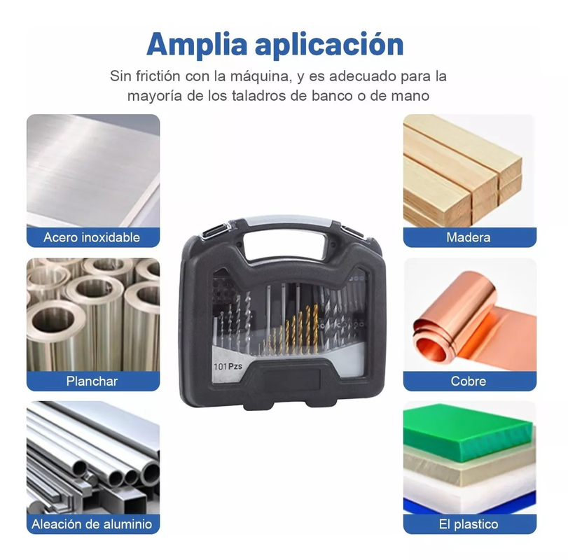 Juego Brocas Puntas Caja Herramientas Reparacion Rondon-6