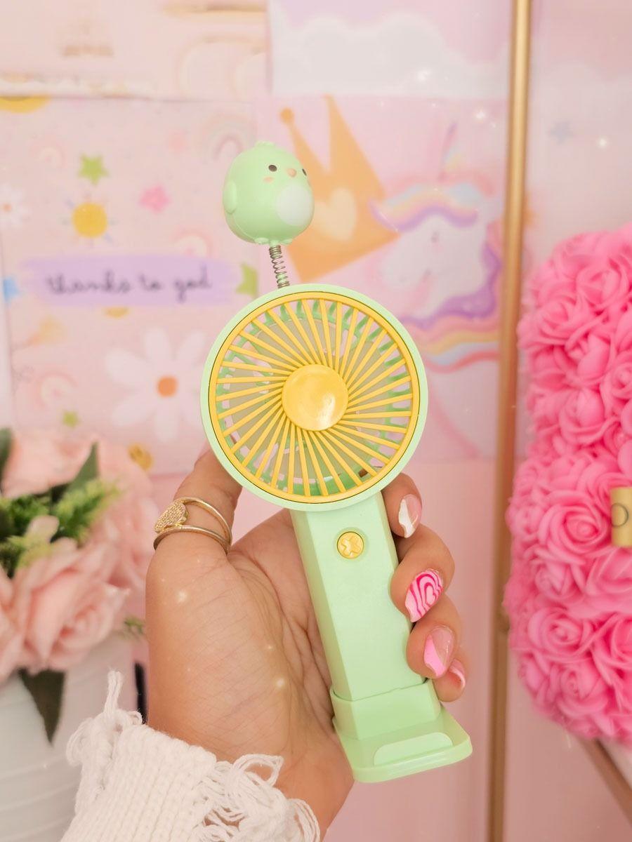 Mini Ventilador Recargable Portátil Mano Compacto Lau-3
