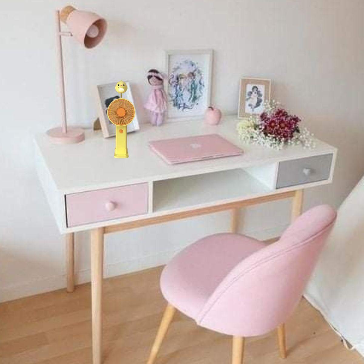 Mini Ventilador Recargable Portátil Mano Compacto Lau-6