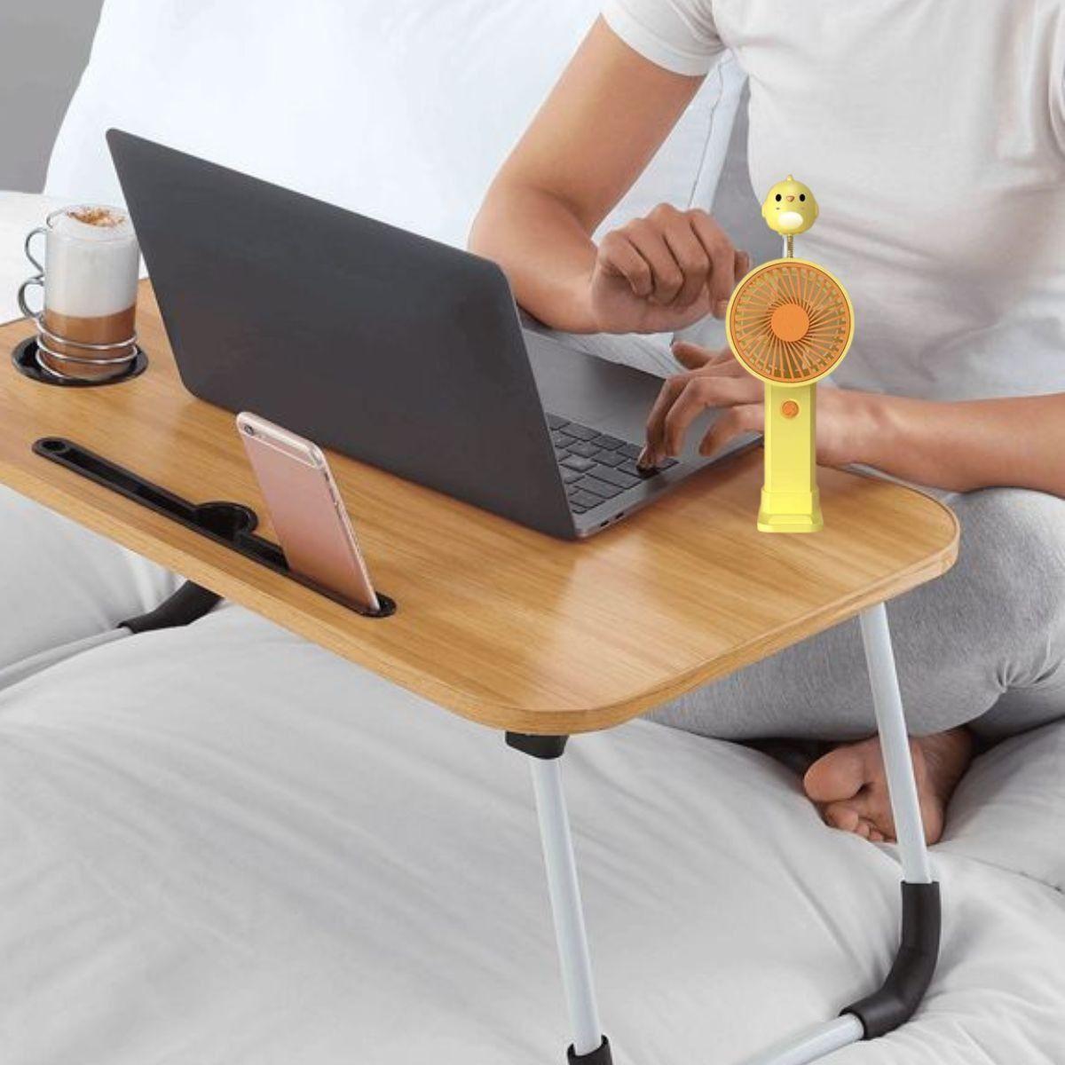 Mini Ventilador Recargable Portátil Mano Compacto Lau-8