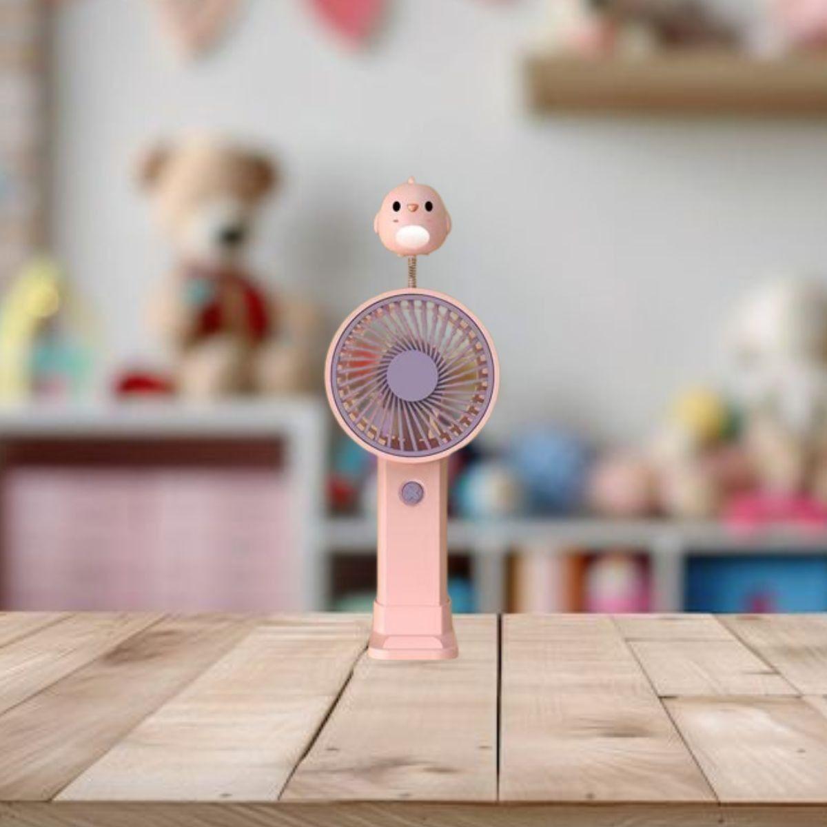 Mini Ventilador Recargable Portátil Mano Compacto Lau-9