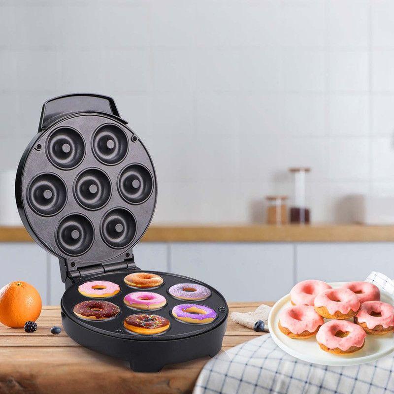 Máquina Donas Mini Antiadherente Adecuado Desayuno Rondon-2
