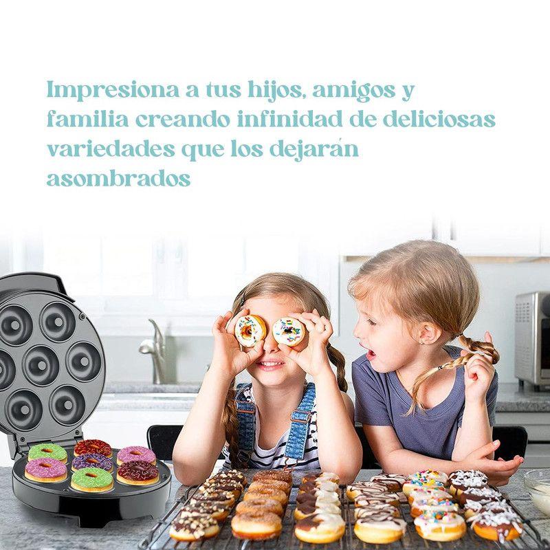 Máquina Donas Mini Antiadherente Adecuado Desayuno Rondon-4