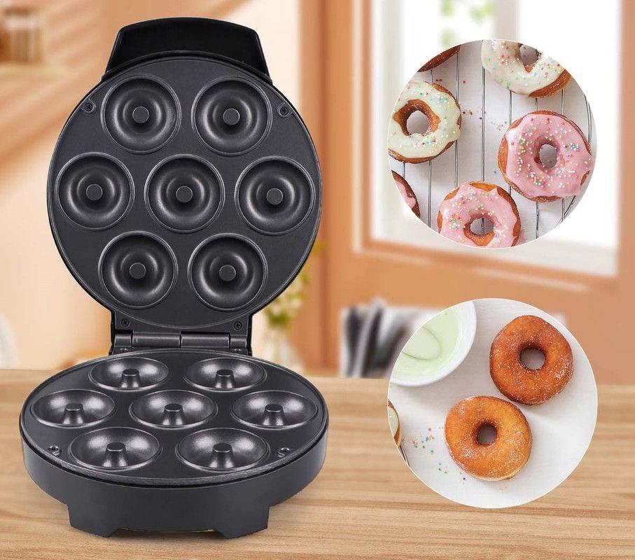 Máquina Donas Mini Antiadherente Adecuado Desayuno Rondon-6