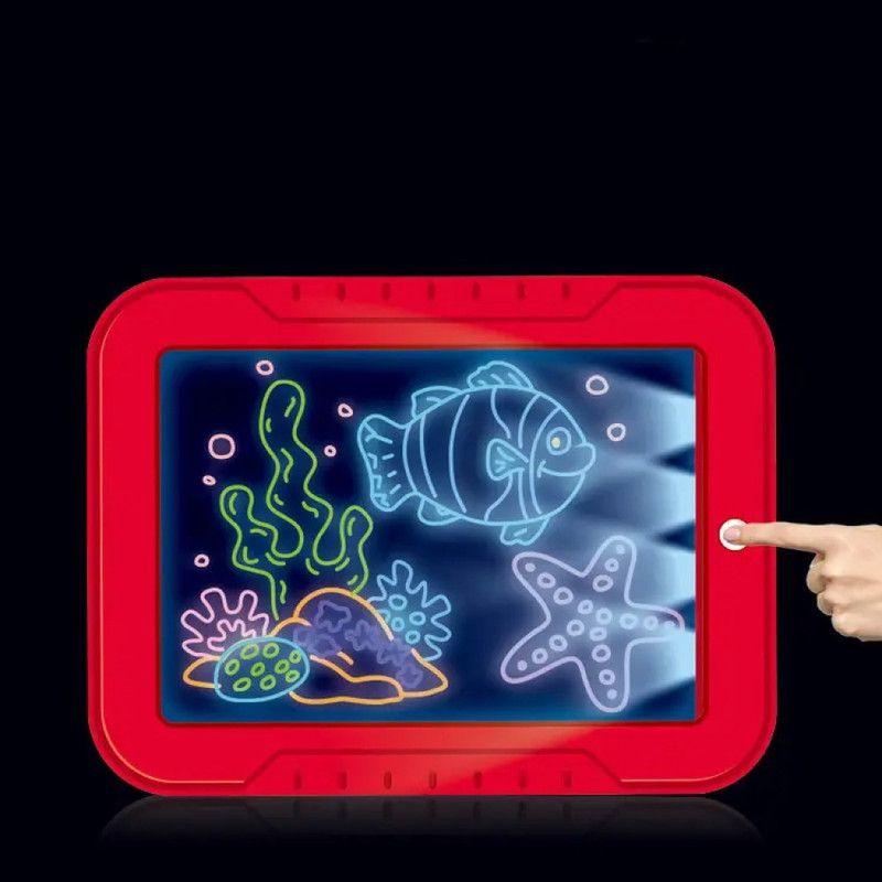 Pizarra Magica Dibujo Neon Magic Pad Niño Diversion Rondon-3