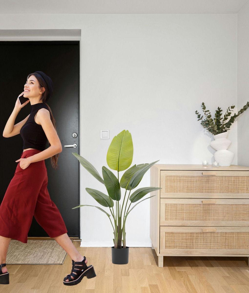 Planta Artificial Tropical Decorativa Hogar Moderna Jhn-3