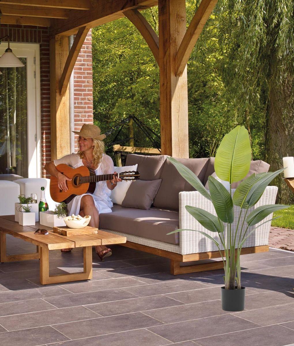 Planta Artificial Tropical Decorativa Hogar Moderna Jhn-4