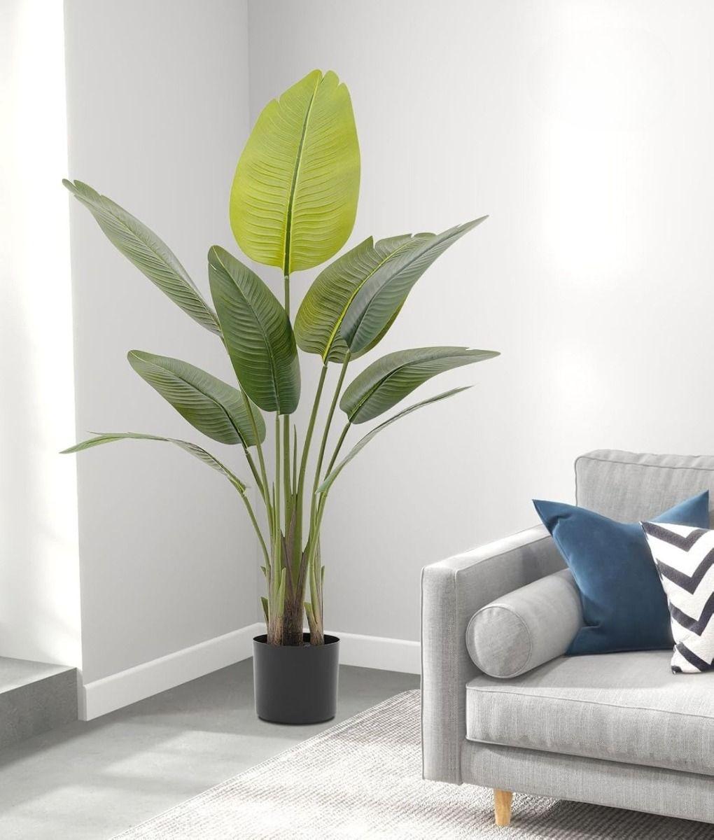 Planta Artificial Tropical Decorativa Hogar Moderna Jhn-6