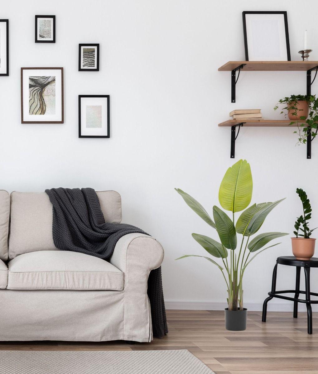 Planta Artificial Tropical Decorativa Hogar Moderna Jhn-8