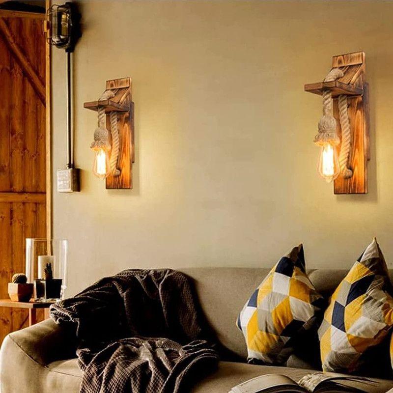 Aplique Pared Vintage Iluminación Pared Rondon-6