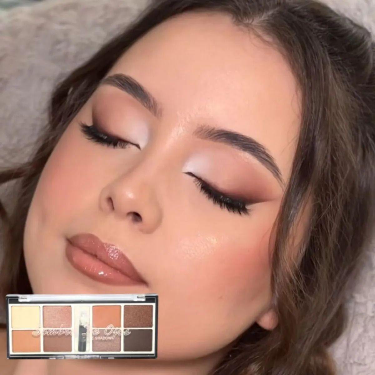 Paq 24 Paletas Sombras Ojos Tonos Mate Profesional ALJ-3