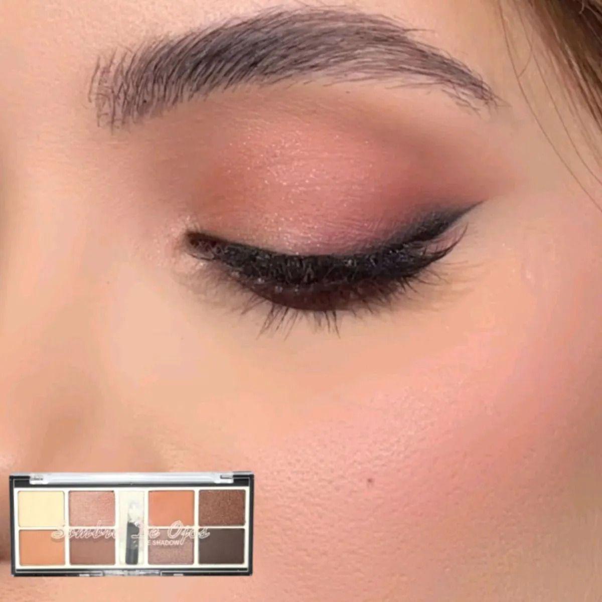 Paq 24 Paletas Sombras Ojos Tonos Mate Profesional ALJ-6