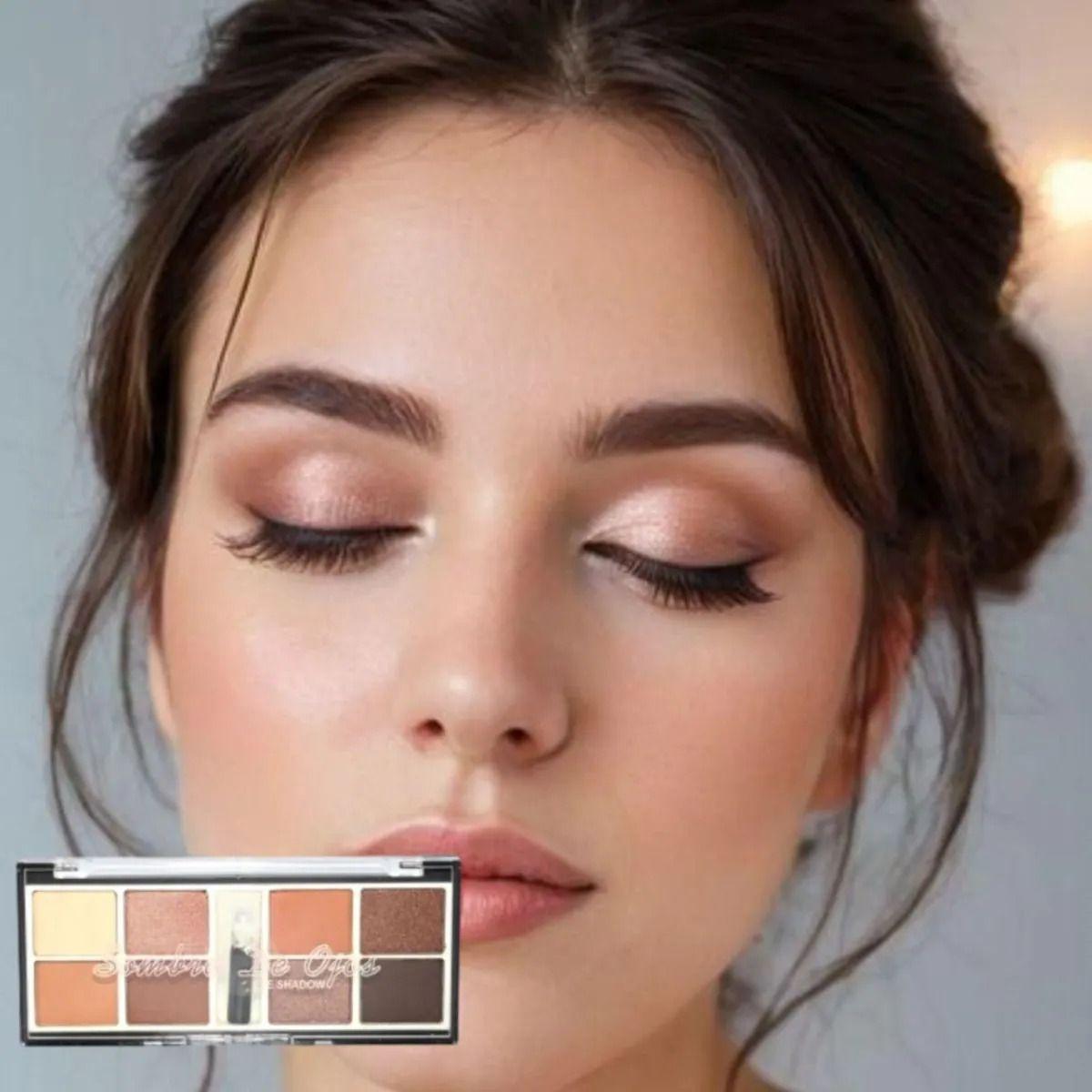 Paq 24 Paletas Sombras Ojos Tonos Mate Profesional ALJ-7