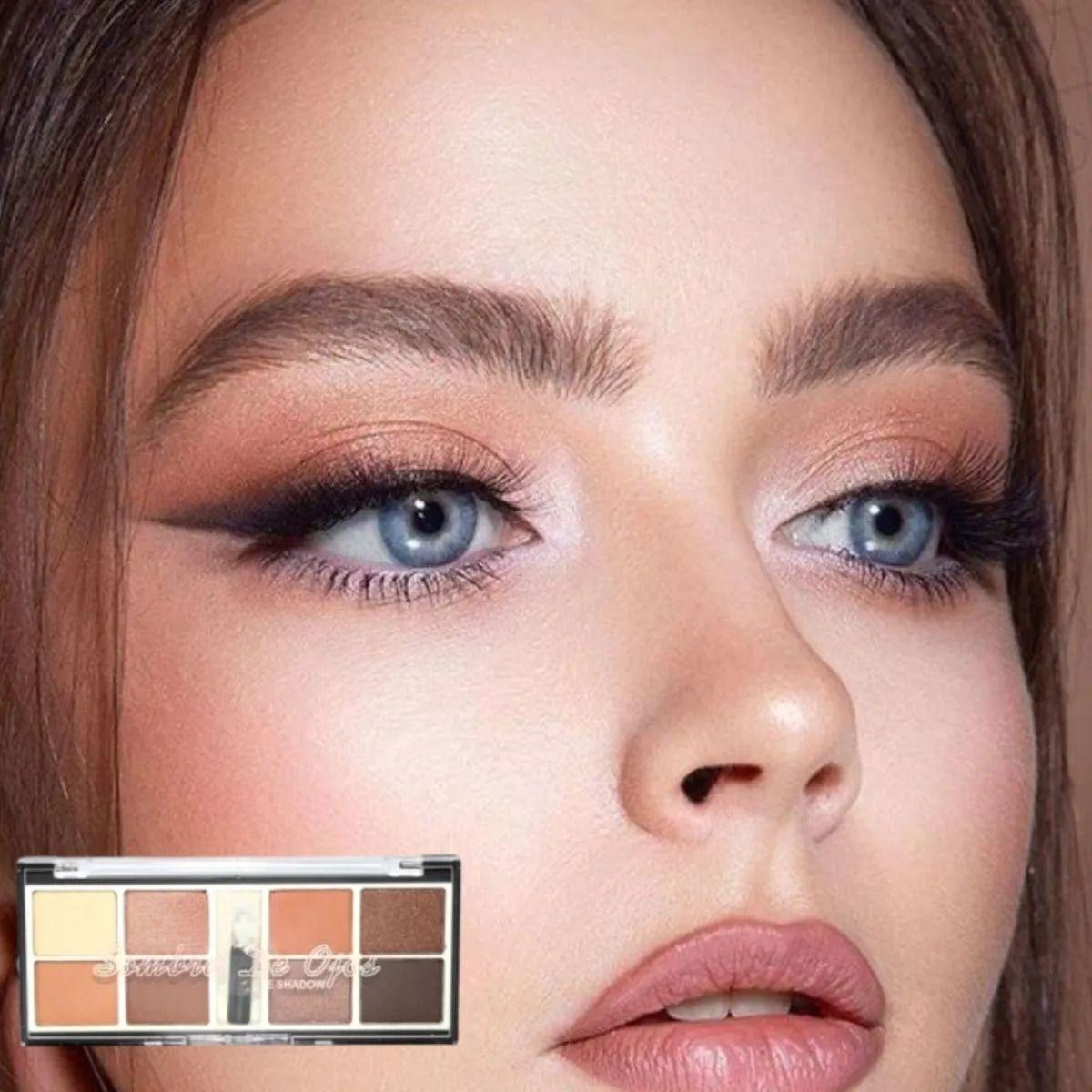 Paq 24 Paletas Sombras Ojos Tonos Mate Profesional ALJ-8