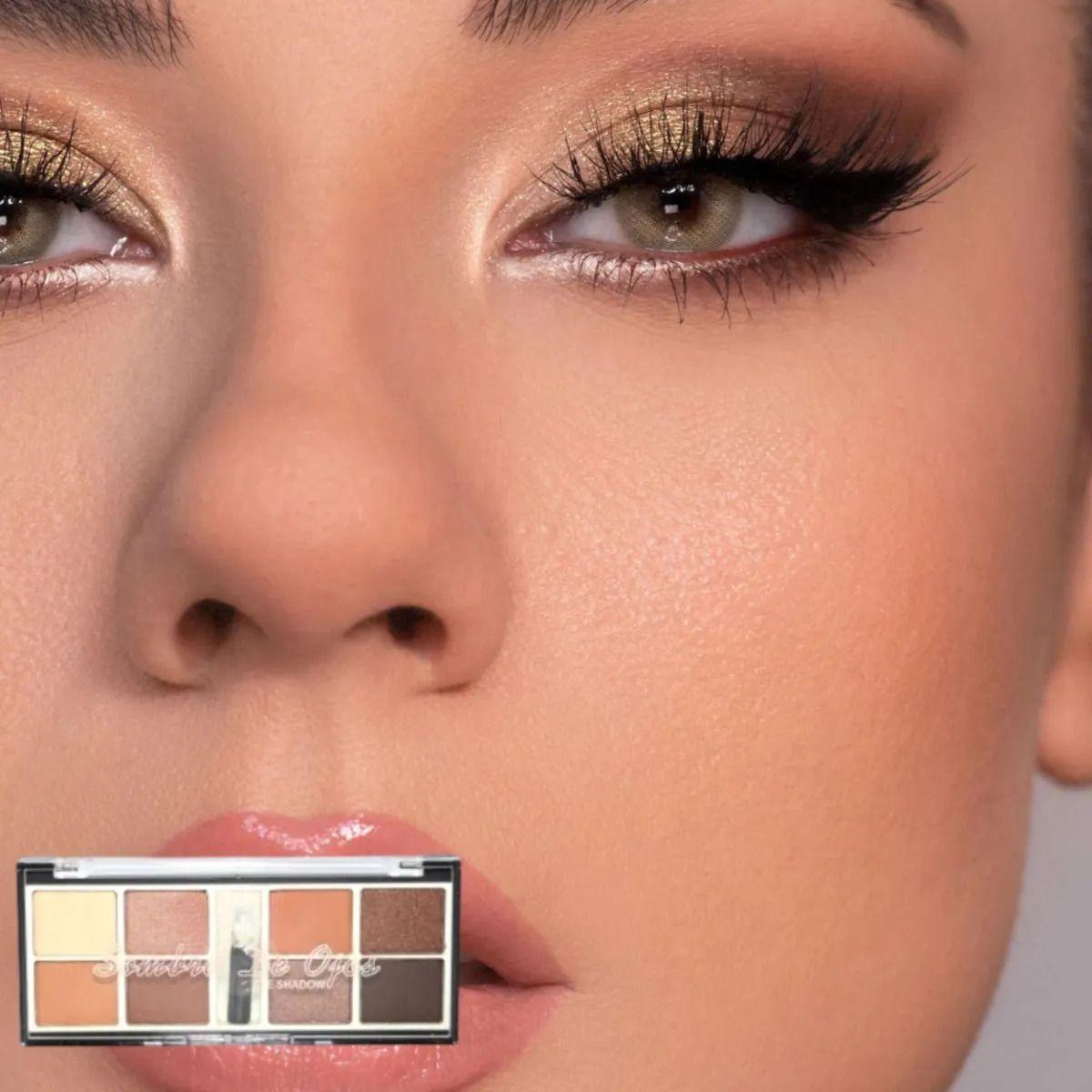 Paq 24 Paletas Sombras Ojos Tonos Mate Profesional ALJ-9