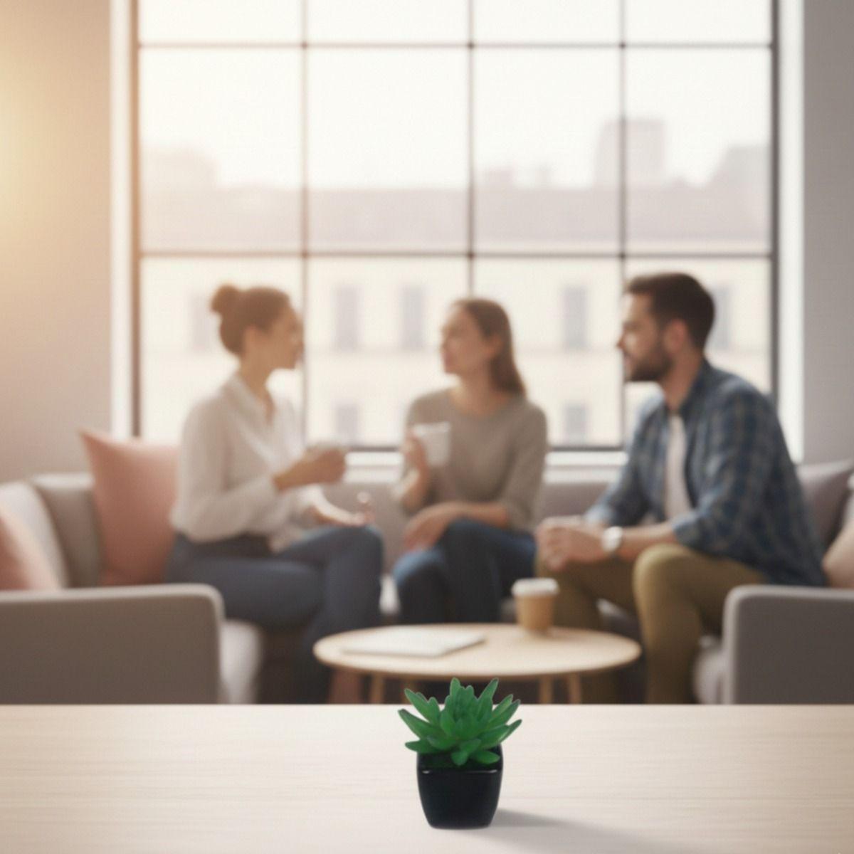 Set 2 Planta Artificial Decorativa Mini Suculenta Adorno Jhn-3