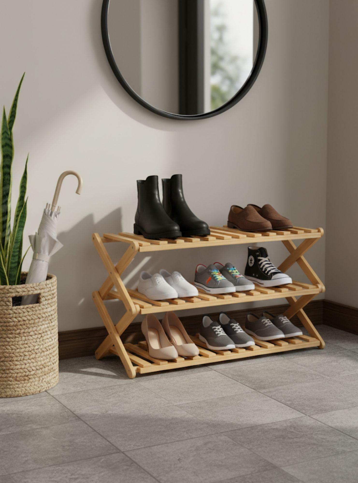 Zapatero Estante Organizador Elegante Multifuncional Jhn-6