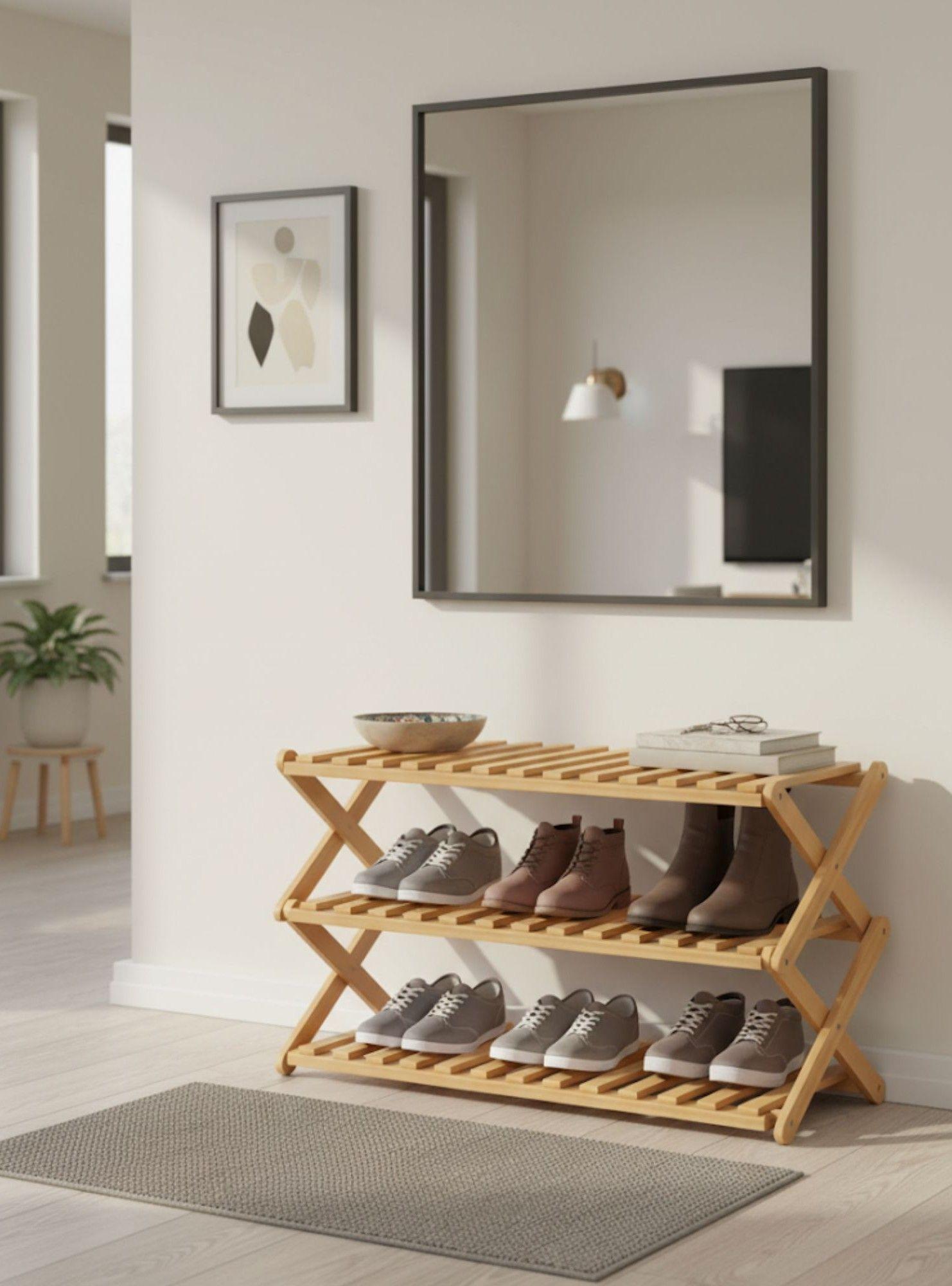 Zapatero Estante Organizador Elegante Multifuncional Jhn-7