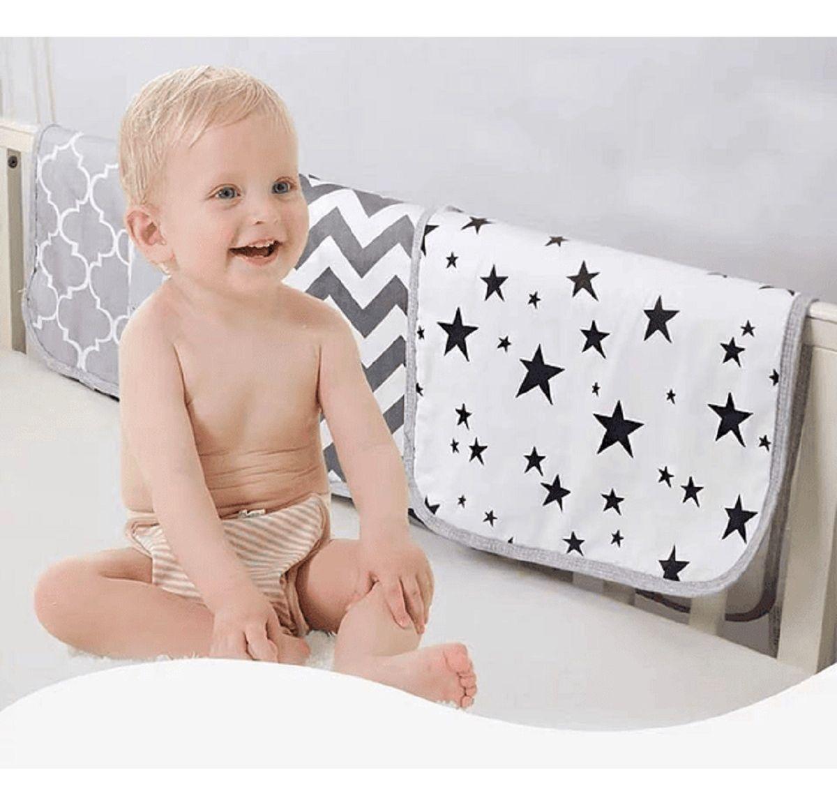 Mudador Portátil Impermeable Reutilizable Protector Bebe Lau-4