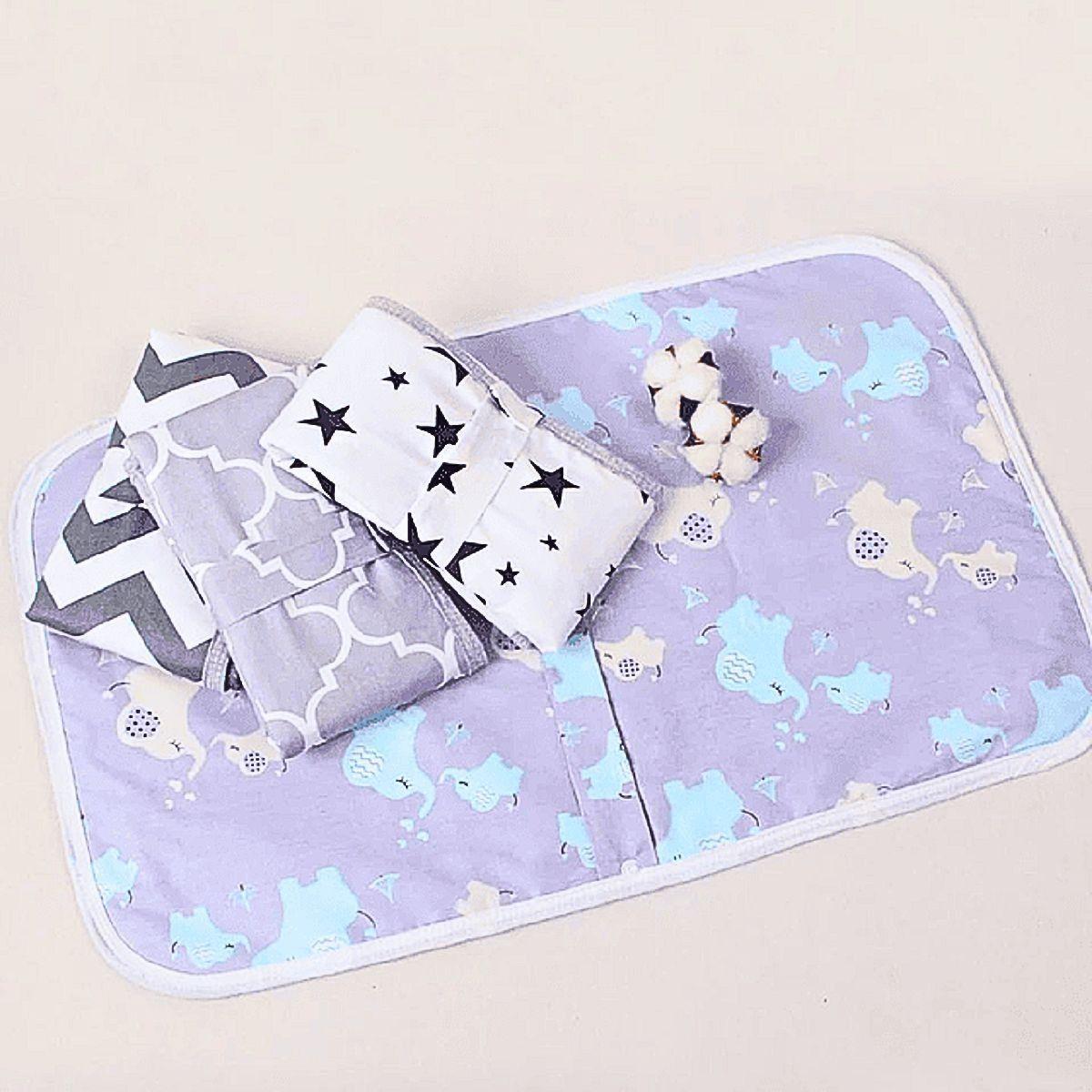 Mudador Portátil Impermeable Reutilizable Protector Bebe Lau-6