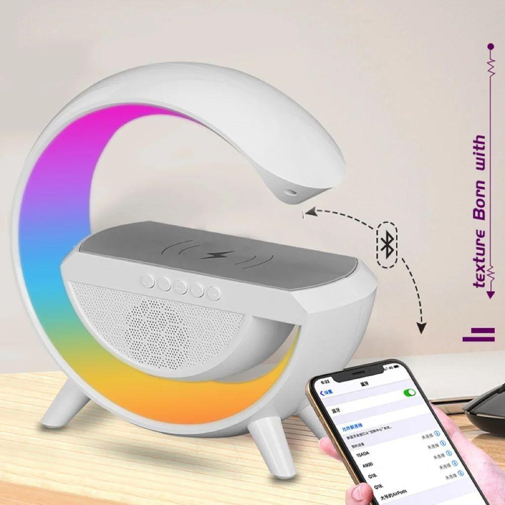 Parlante Atmósfera Carga Inalámbrica Altavoz Luz Rondon-2