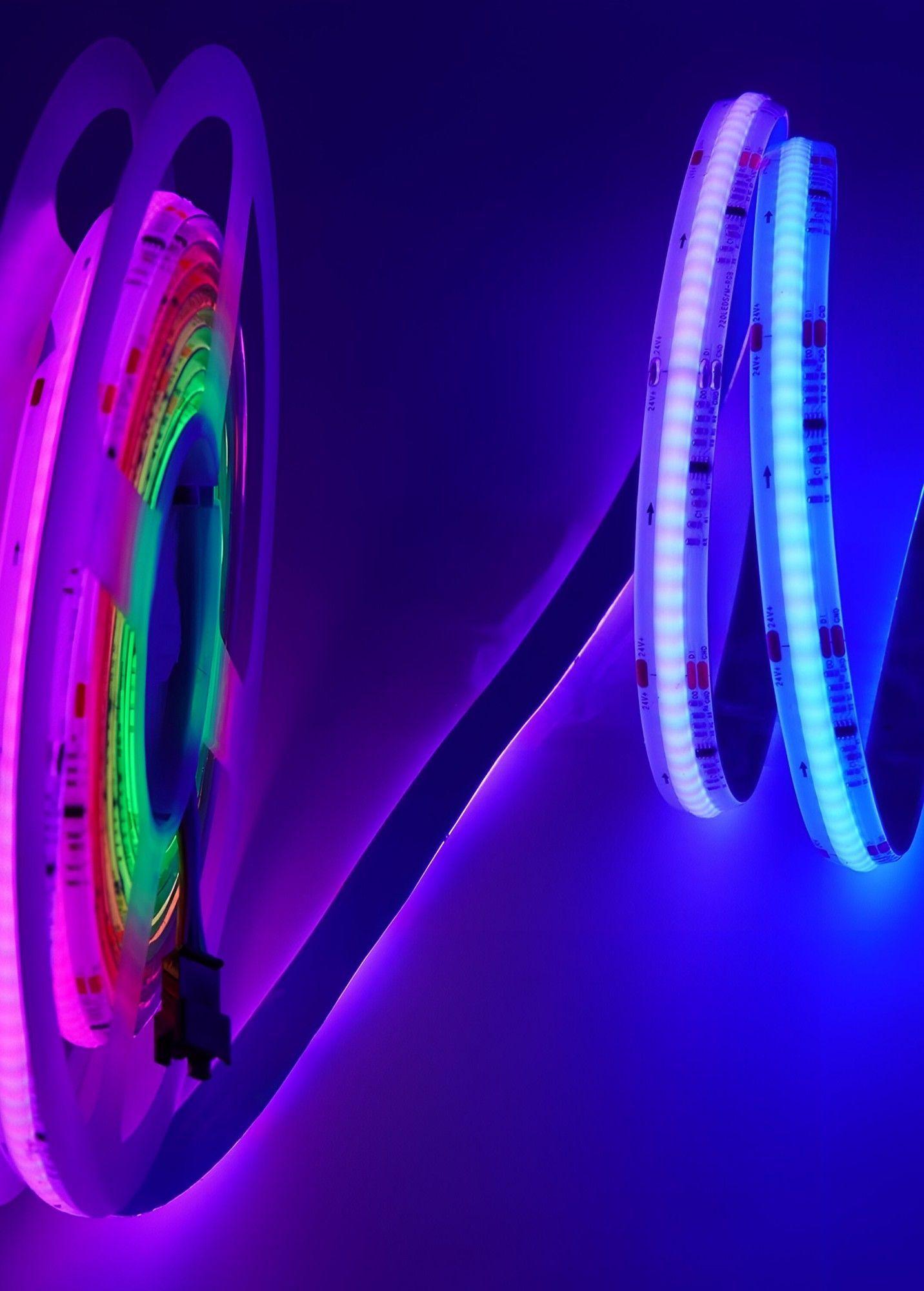 Cinta De Luces LED RGB Iluminación Decorativa 24V 10m Jhn-5