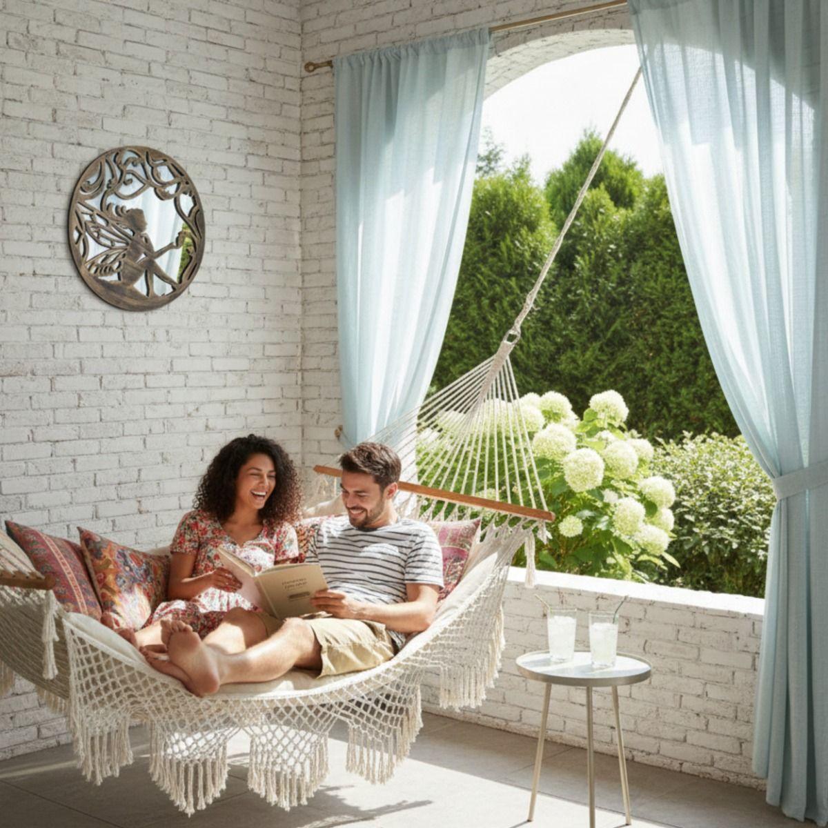 Espejo Decorativo Pared Adorno Diseño Despertar Hada Jhn-4