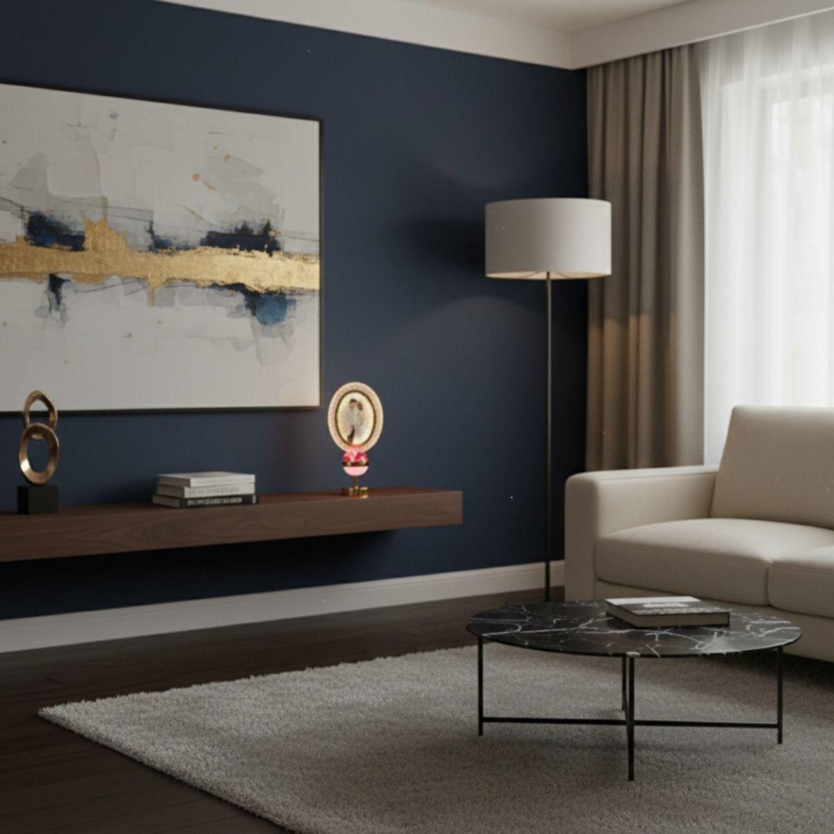 Portarretrato Digital Mesa Decorativo Esfera Iluminada Jhn-8