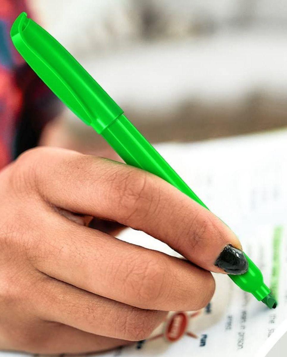 Set 4 Marcador Resaltador Fino Punta Redonda Precisión Jhn-5