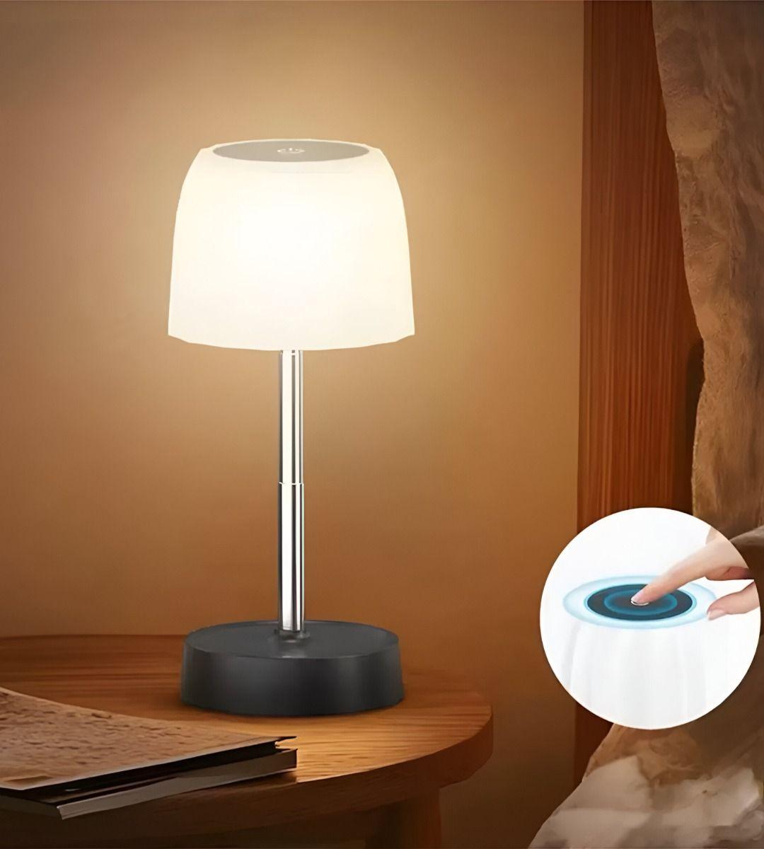 Lámpara Portátil Veladora Mesa Extensible Recargable Jhn-3