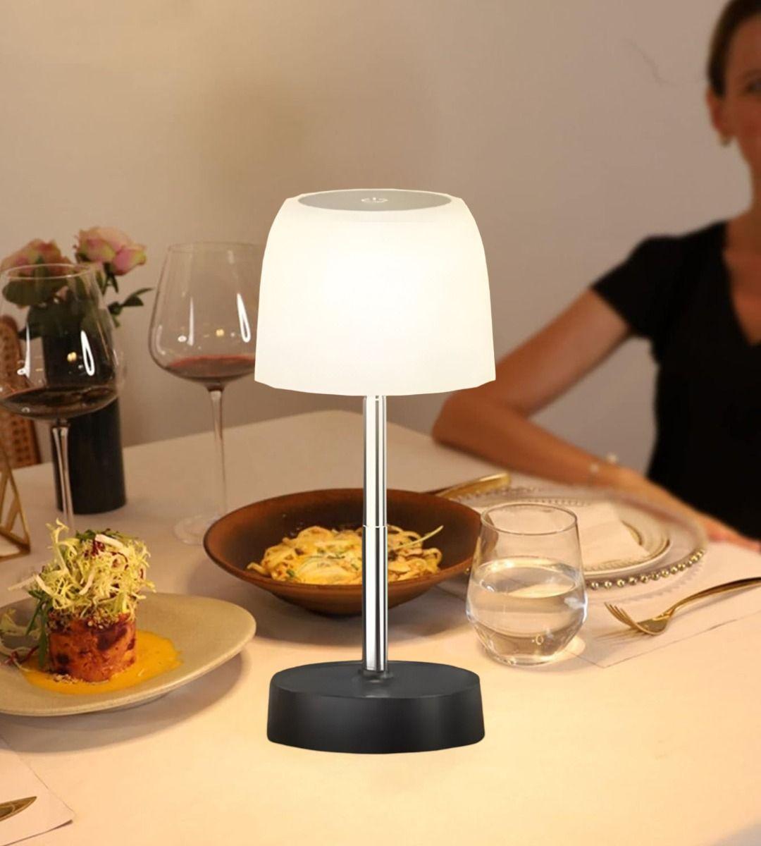 Lámpara Portátil Veladora Mesa Extensible Recargable Jhn-5
