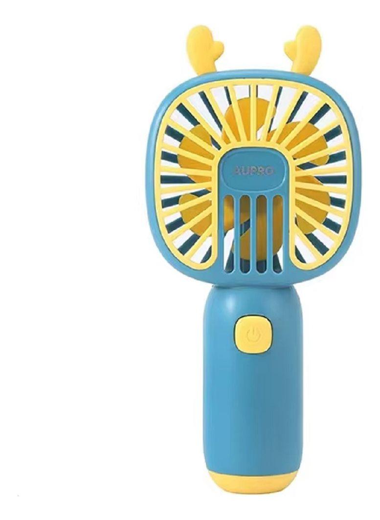 Ventilador Mini Portatil Mano Kawaii Recargable USB Lau-9