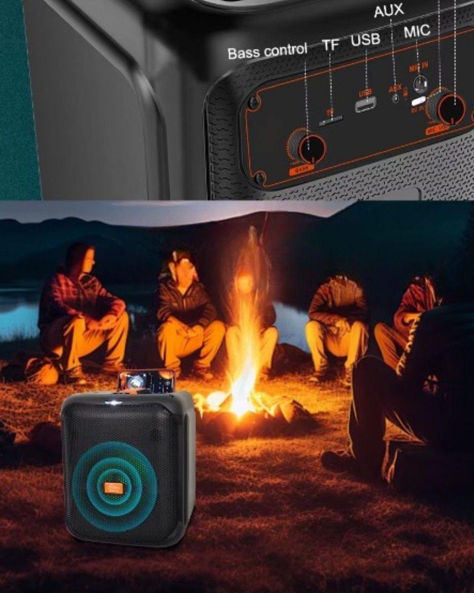 Altavoz Portátil Sonido Potente Diseño Resistente Jhn-2