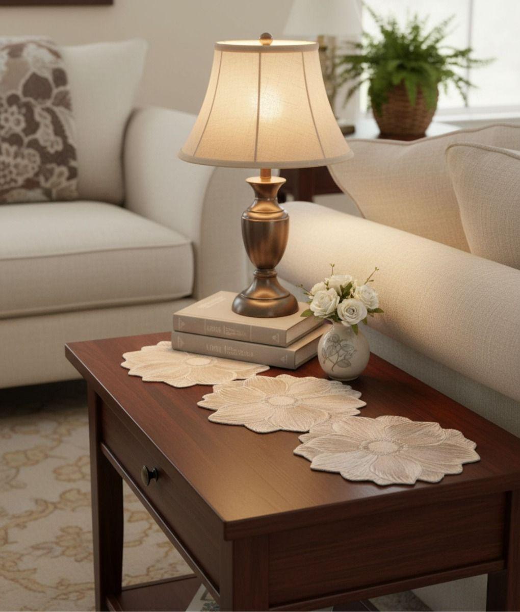 Set 3 Camino Mesa Floral Decorativo Elegante Hogar Jhn-4