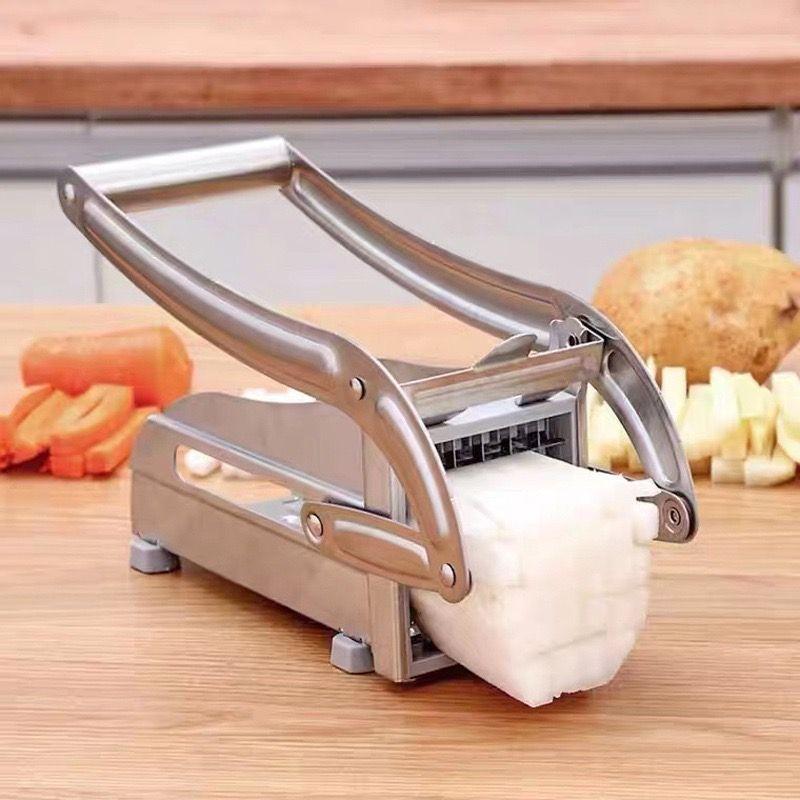 Cortador Papas Acero Inoxidable Fácil Cortar Rondon-3
