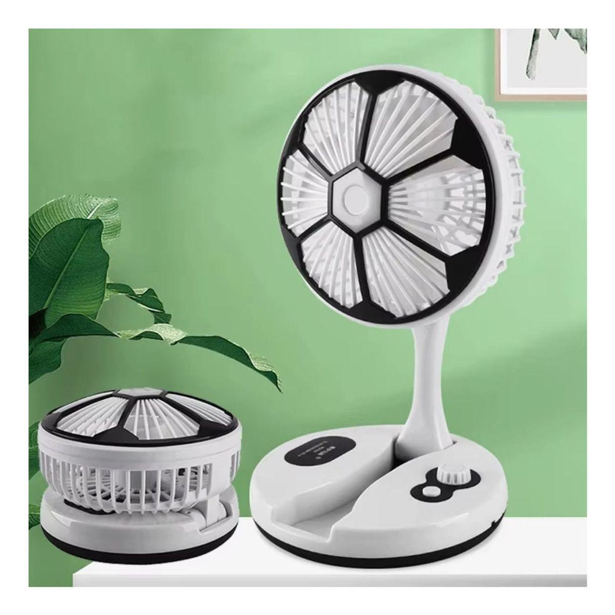 Ventilador Plegable Portátil Recargable USB Viaje Hogar Lau-4