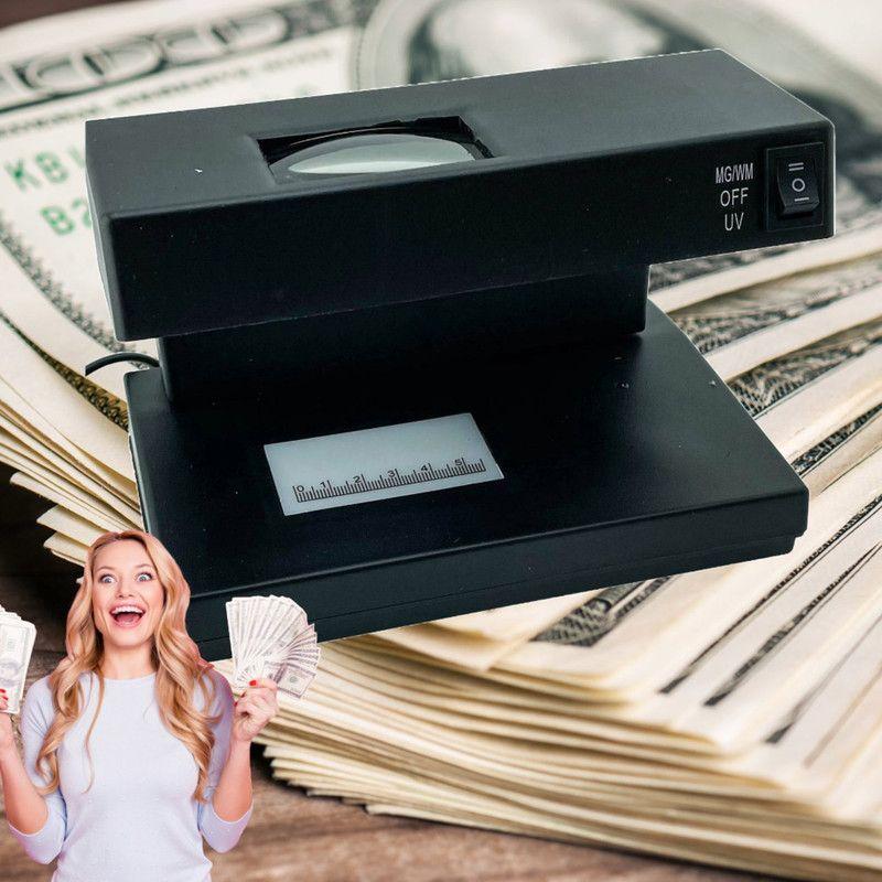 Detector Probador De Billetes Falsos Luz Ultravioleta Uv Lau-6