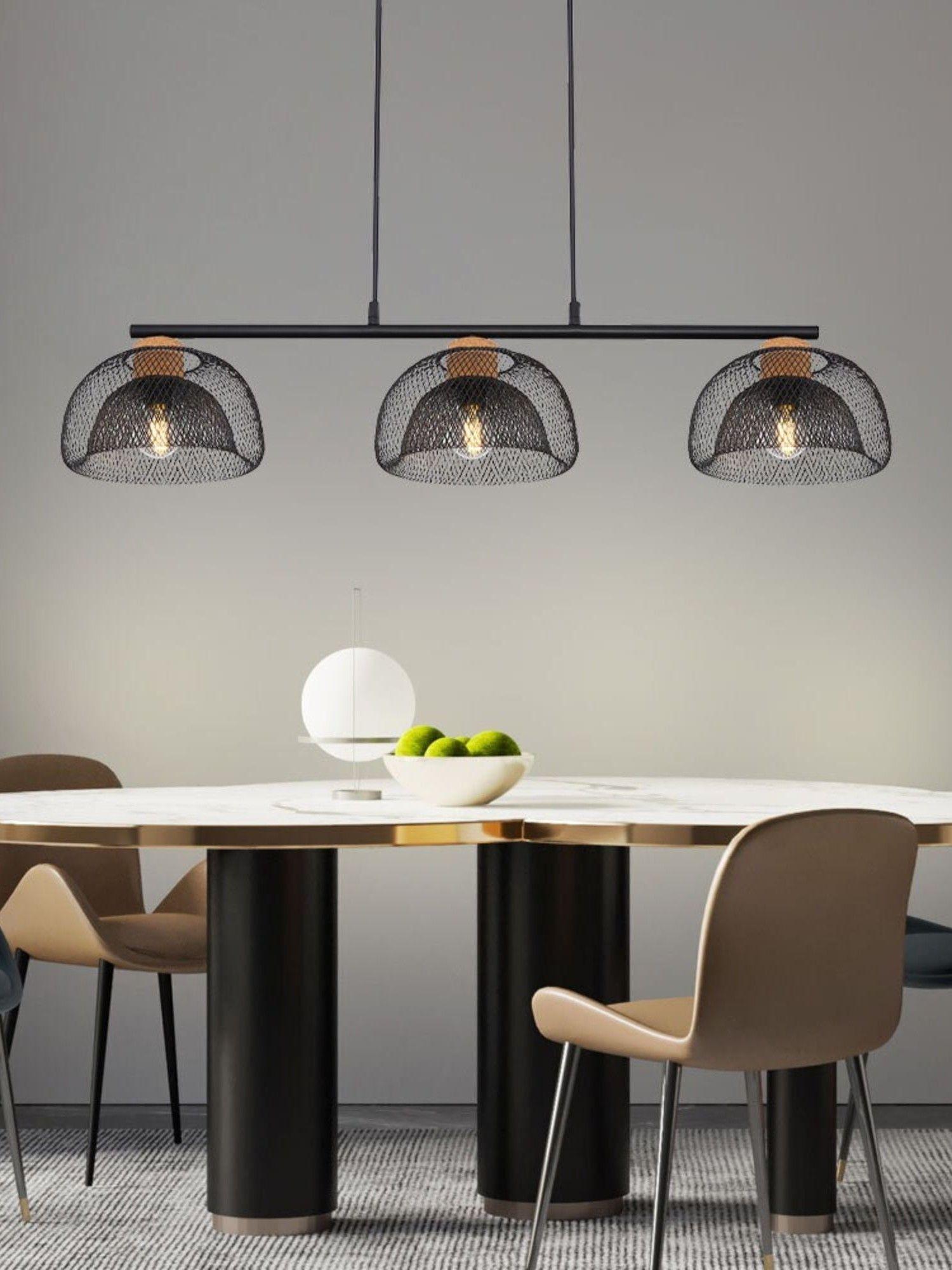 Lámpara Colgante Estilo Vintage Rústica Diseño Rejilla Jhn-3