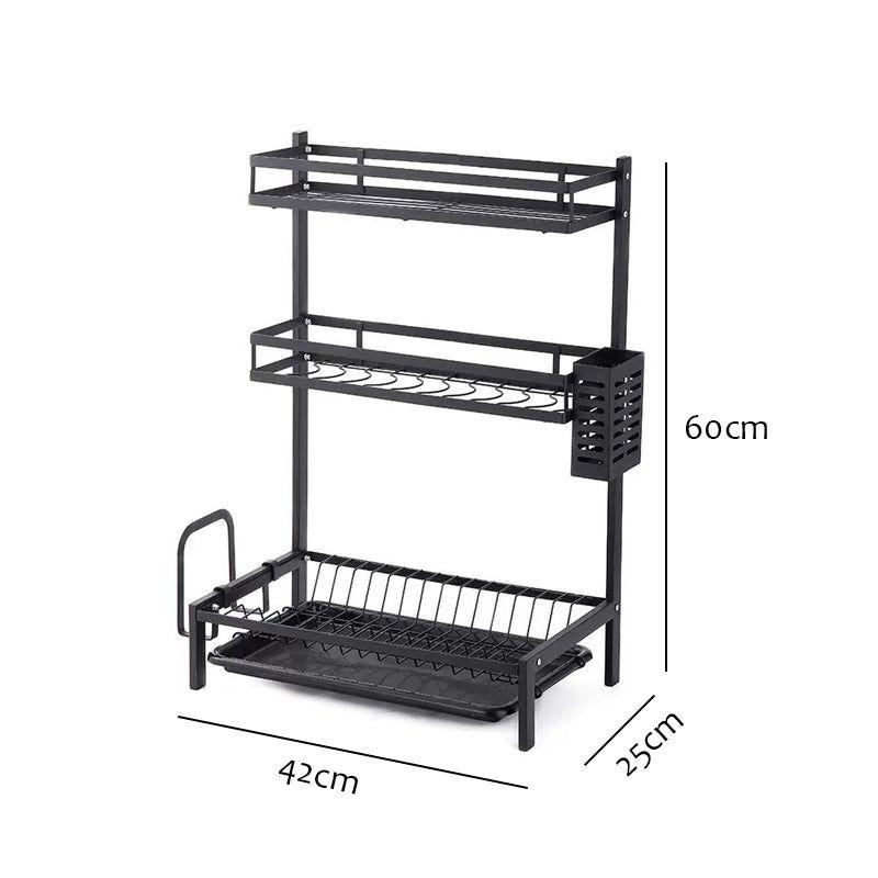 Escurridor Platos Sistema Almacenamiento Cocina Secar Rondon-2