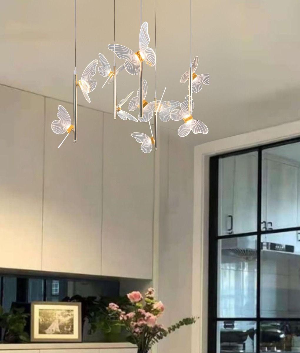 Luces Decorativas Mariposa Colgante Techo Adorno Jhn-5