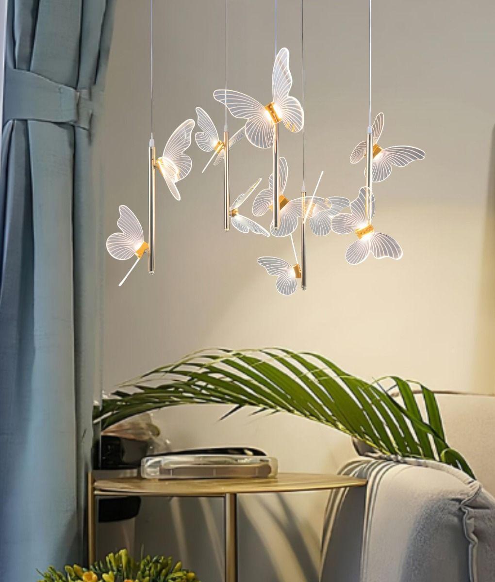 Luces Decorativas Mariposa Colgante Techo Adorno Jhn-7