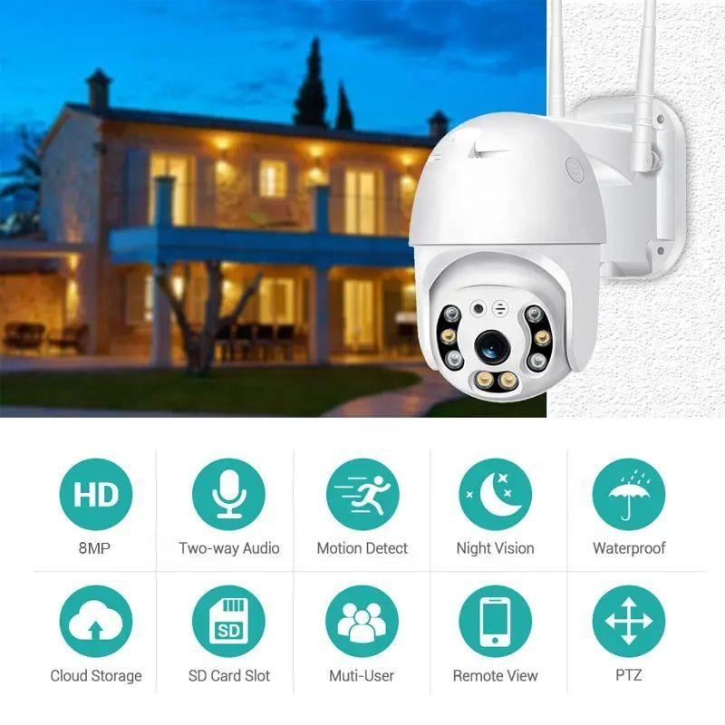 cámara IP Seguridad Seguimiento Movimiento WiFi Hogar Rondon-2
