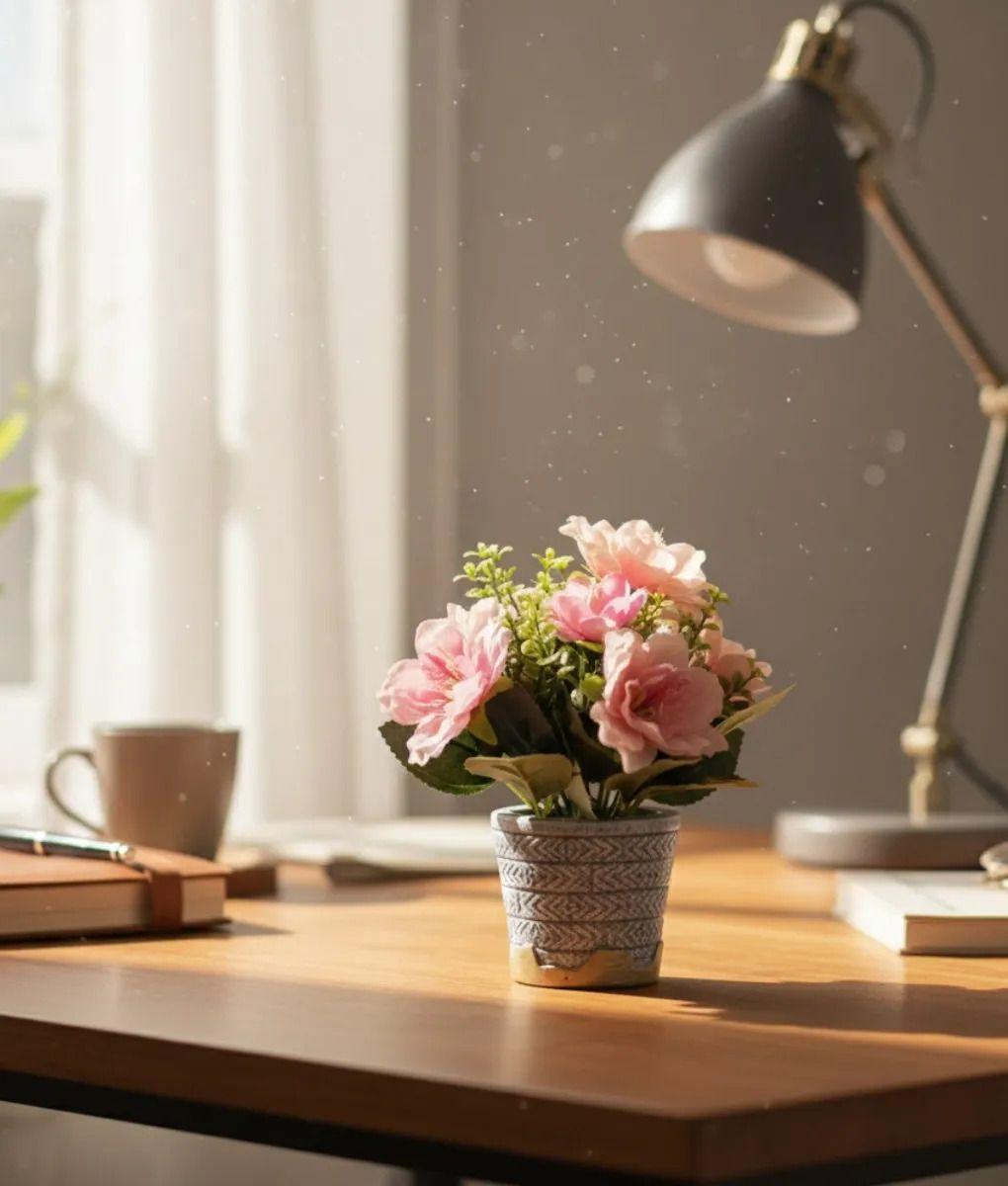 Planta Artificial Decorativa Armonía Floral Compacto Jhn-8