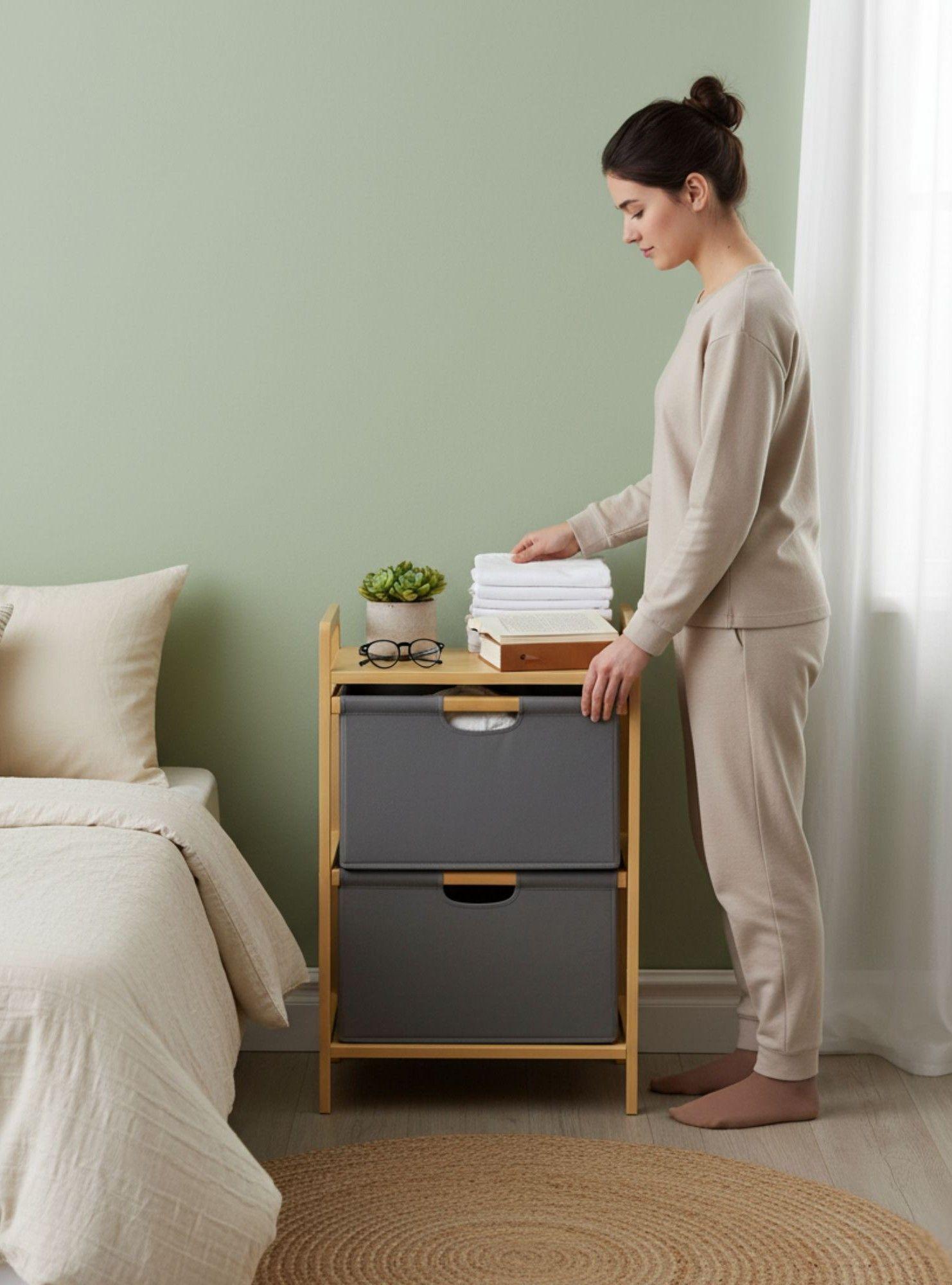 Cómoda Decorativa Organizador Multifuncional Hogar Jhn-2