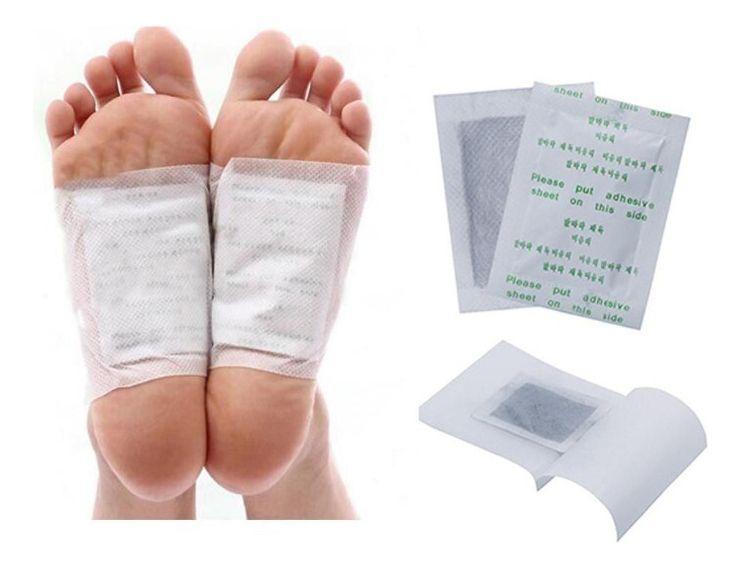 Set 4 Patch Kinoki Natural Relaja Pies Desintoxicación Lau-0